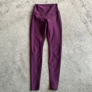 Alo airlift high waisted leggings sz XS, full length